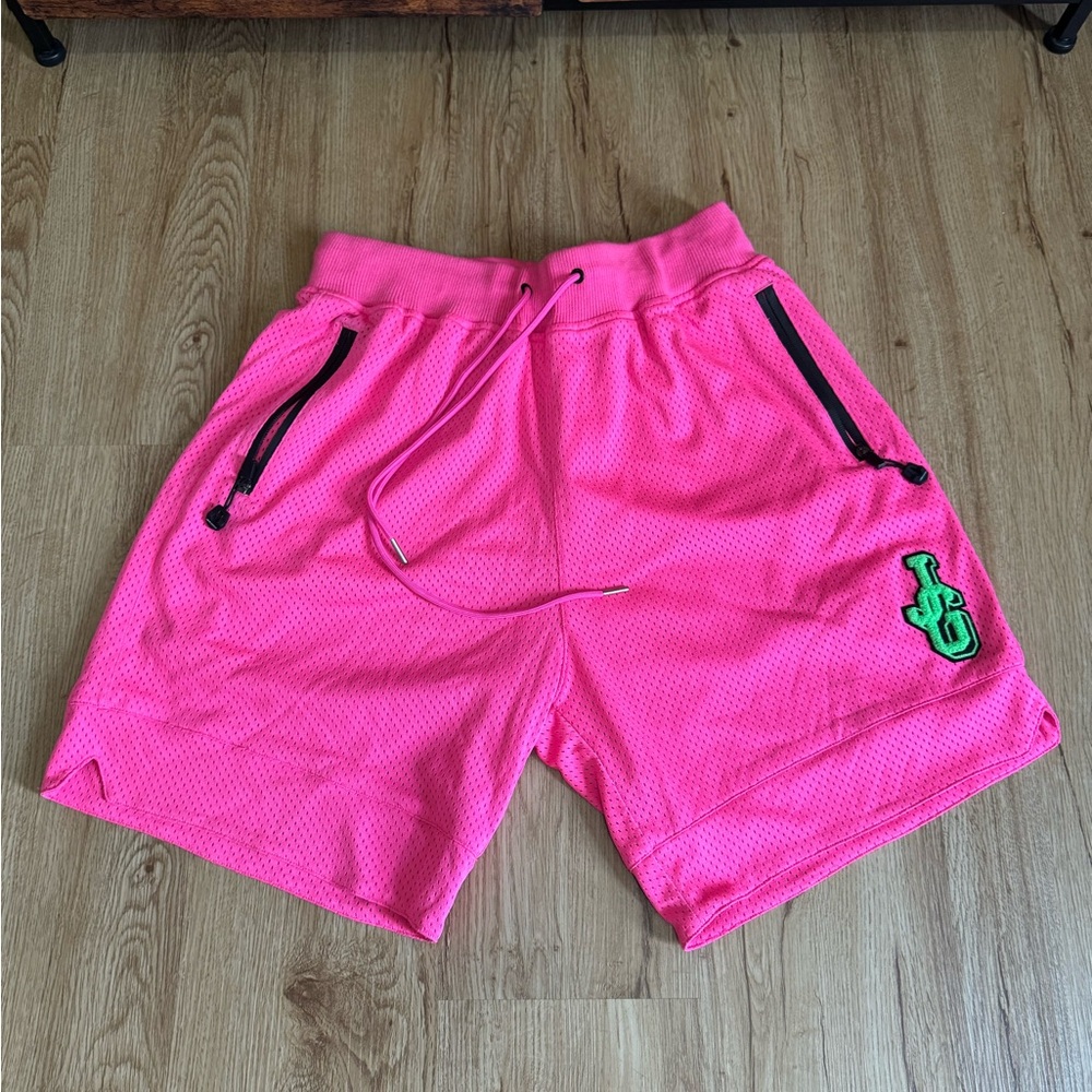 John Geiger Mens Basketball Shorts Size Large